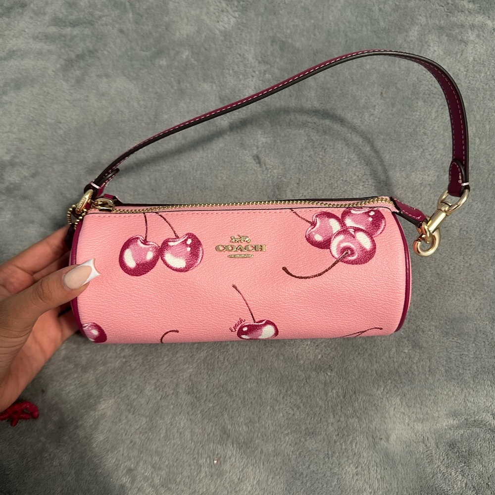 Brand New Cherry Print Coach Bag